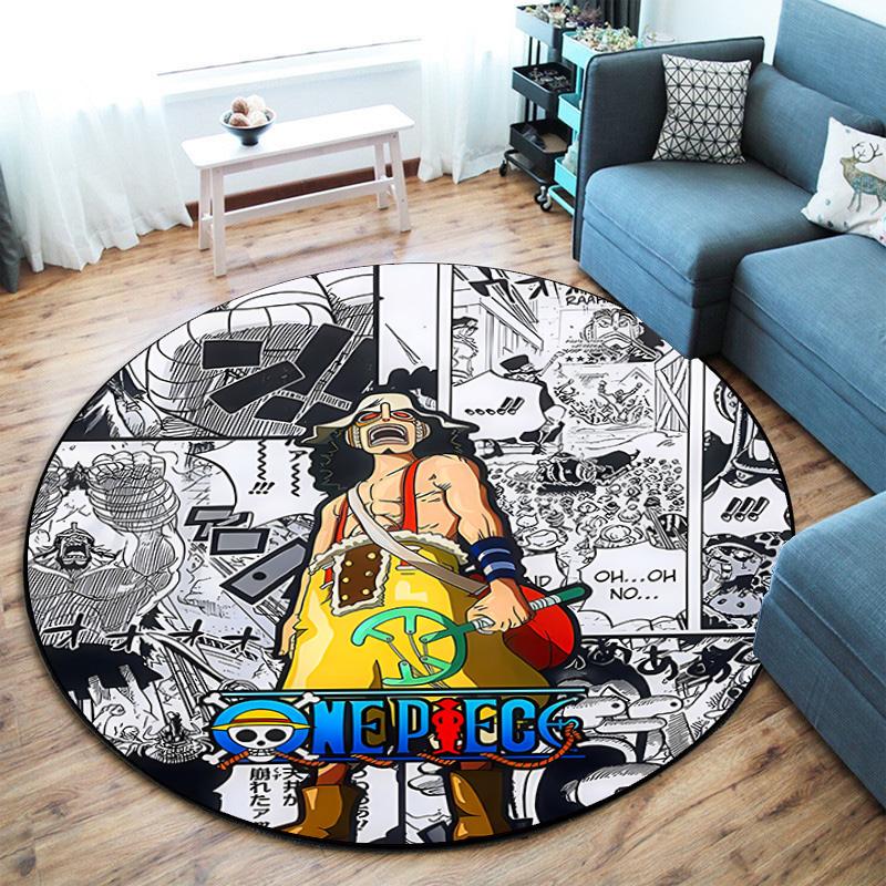 Scimmia D Carina. Tappeto Luffy dal manga giapponese ONE PIECE è morbido, per la casa, la camera da letto, decorazione zerbino, e tappeto antiscivolo E9
