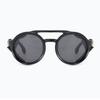 Round Punk Black Sunglasses Sun-Protective Shades for Driving Fishing Outdoor Photos Decoration Eyewear