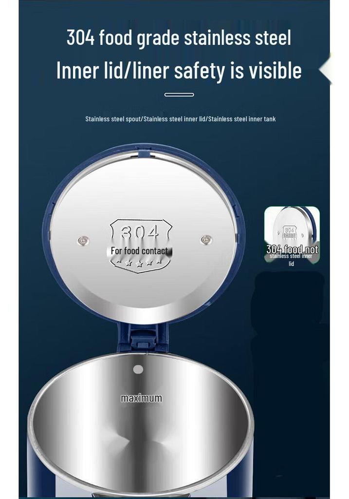 3L Smart Electric Kettle with Automatic Power Off & Insulation