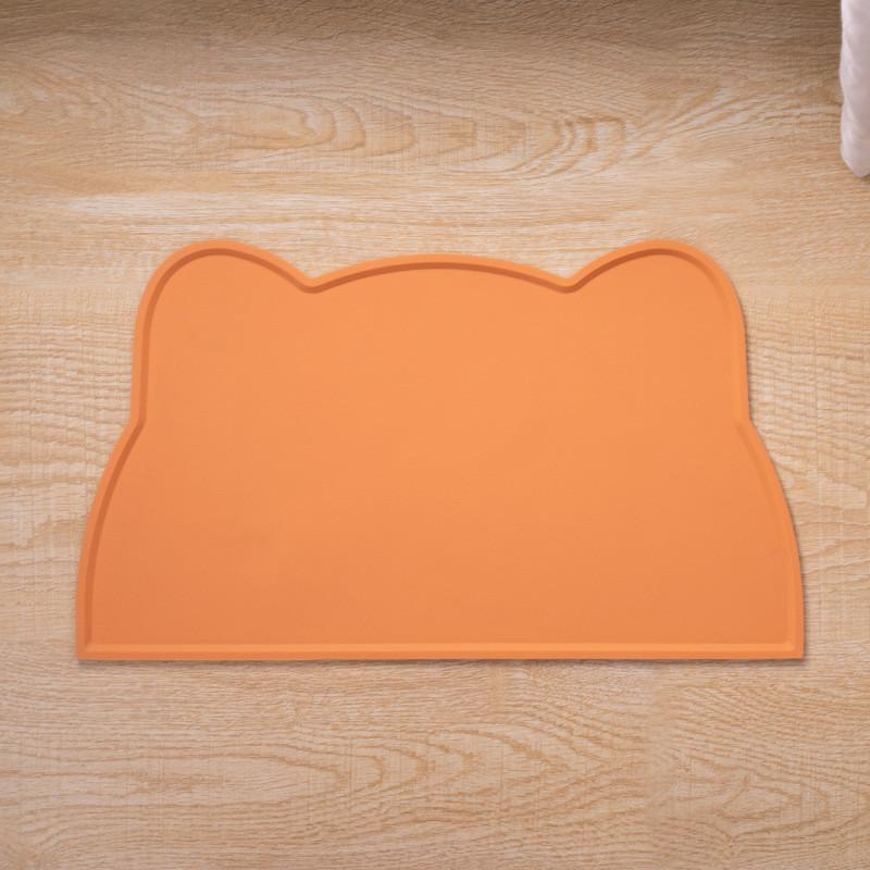Cat Dog Silicone Pet Placemat With Antislip Waterproof Design For Cats And Small Pets
