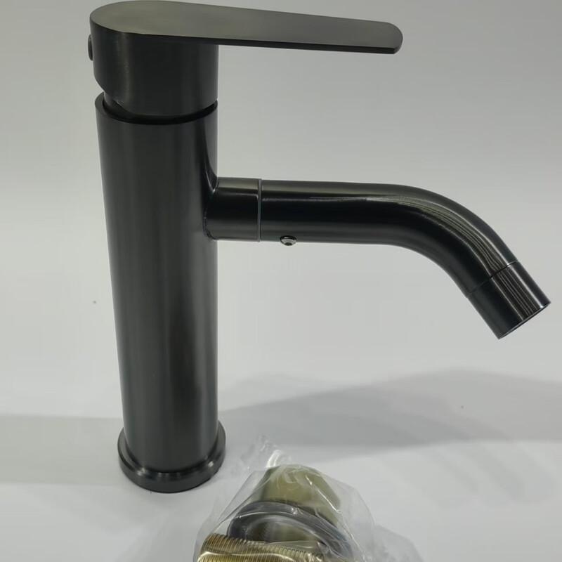 OEING Gunmetal Lucky Cat Hot & Cold Basin Faucet