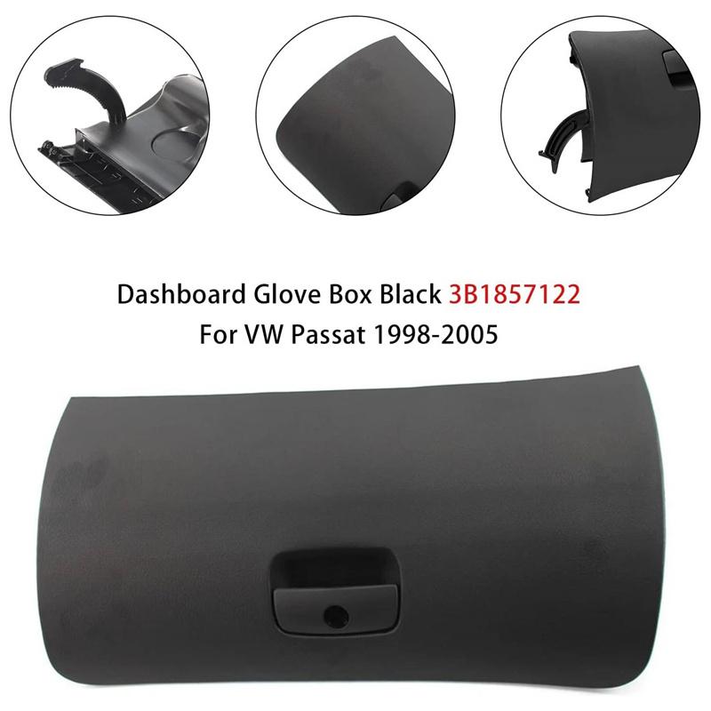 Replacement Glove Box Lid for Passat B5/B5.5 Compatible with 1998-2005 Models Durable Cover Assembly toFix Broken orSagging Door