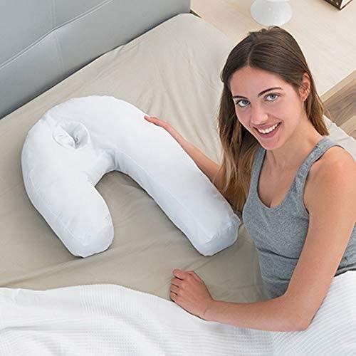 Pernă Ergonomică pentru Poziție Laterală în Formă de U