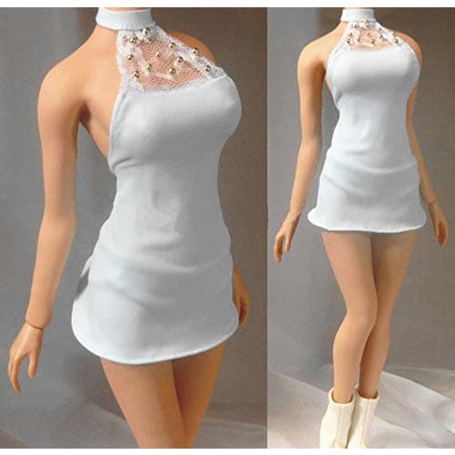 TOYBARJAPAN 1/6 Scale Sexy One-Piece Dress and Underwear for Action Figures (Body and Head Not Included)