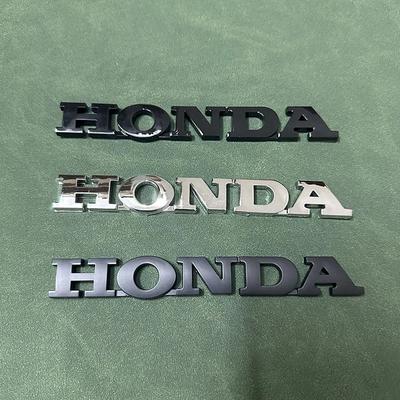 TLJX4 For Fit Civic Freed Fiber Accord CRV CR V Jazz Hybrid Odyssey Sticker Accessories 3D Metal Hybrid Logo Car Emblem Badge