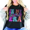 Teacher On Summer Break Shirt In My Teacher Funny Gift School's Out Teacher Tee