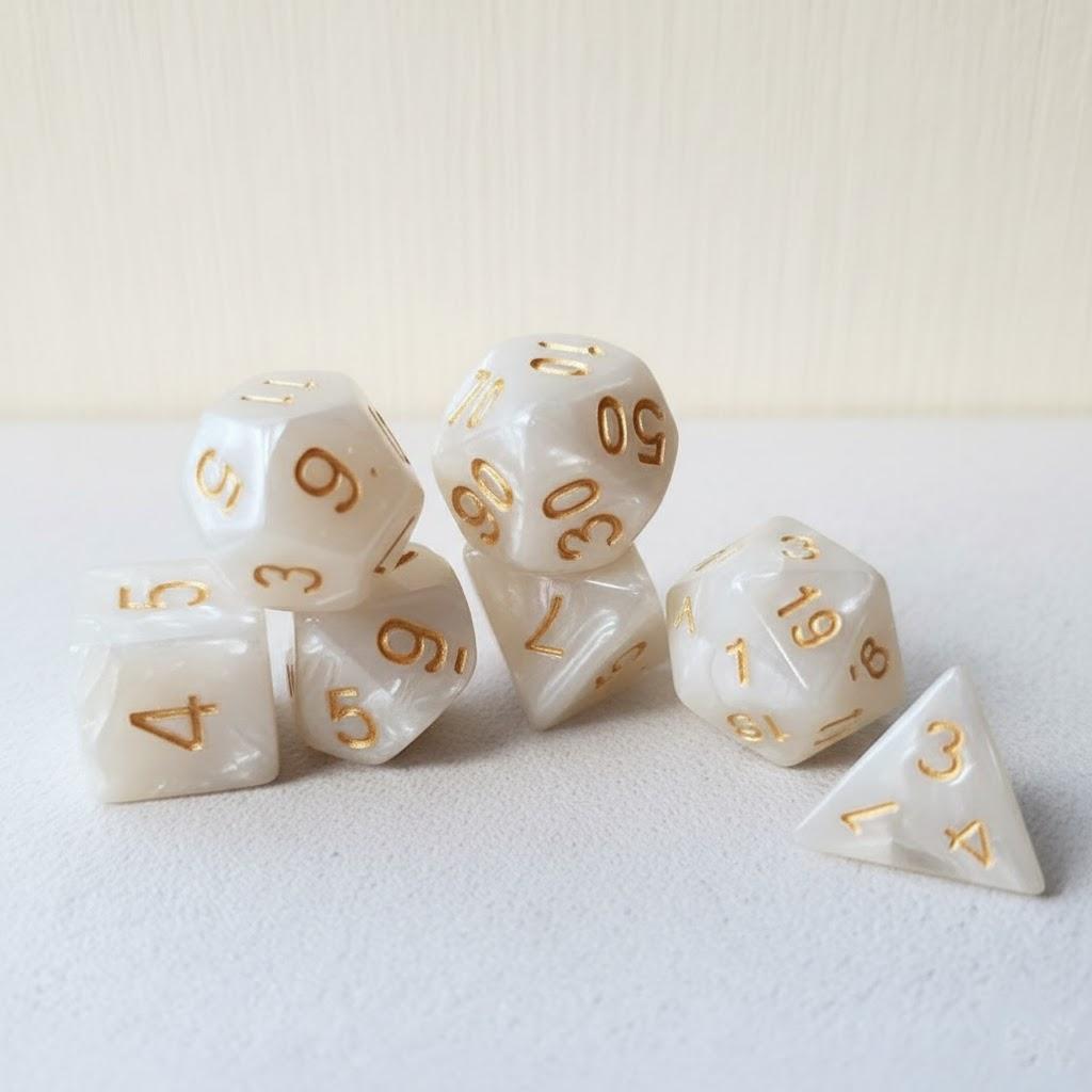 

7 Pcs Polyhedral Dice Set High Quality RPG Dice for Dungeons and Dragons Board Games Gaming Accessories Gift for Gamers