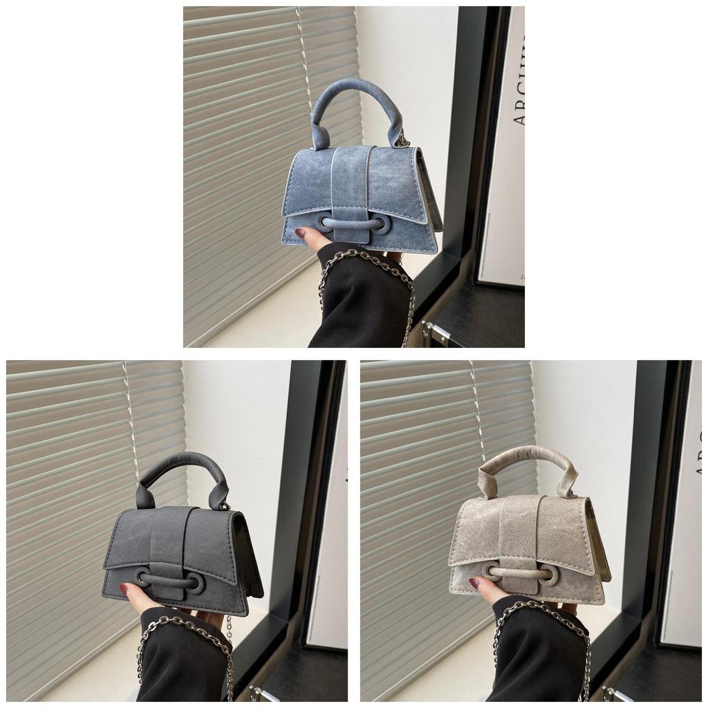 Street Style Small Shoulder Bag With Synthetic Leather For Daily Use