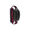 Gucci Vintage Logo Streifen Web-Canvas und Leder Umhängetasche Herren Umhängetasche Schwarz Grau 598103-K5RLN-1095