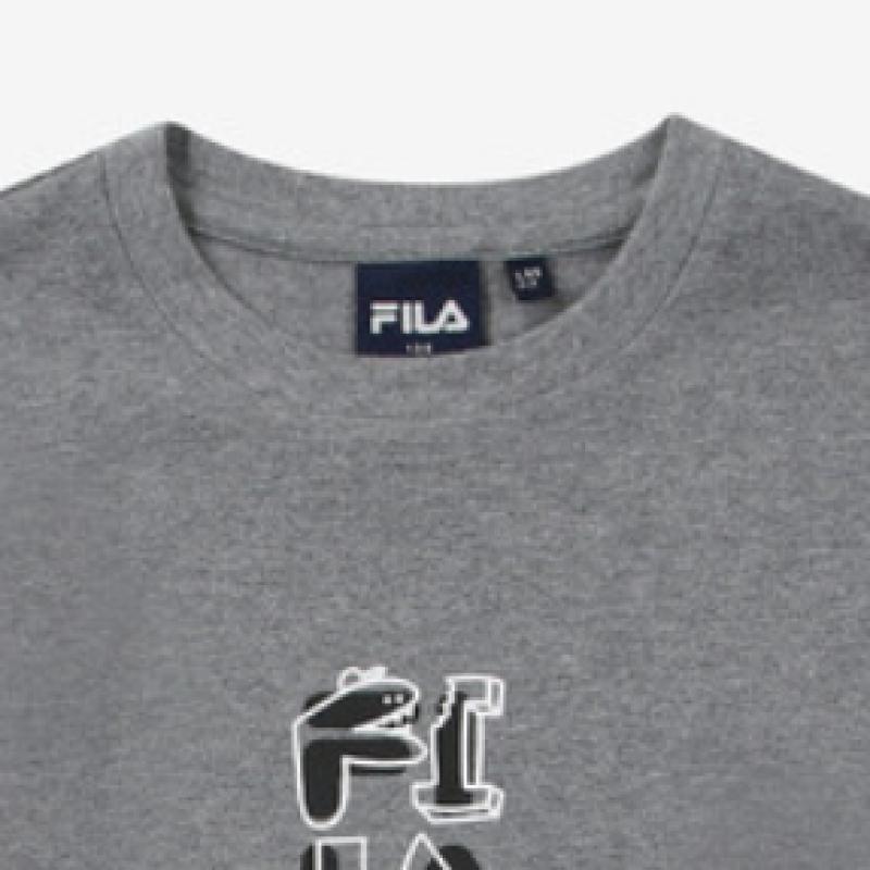 [fila Kids] Essential Graphic Long Sleeve Tee  Fk2rlf3201x Mly  q0zFk2rlf3201xMly
