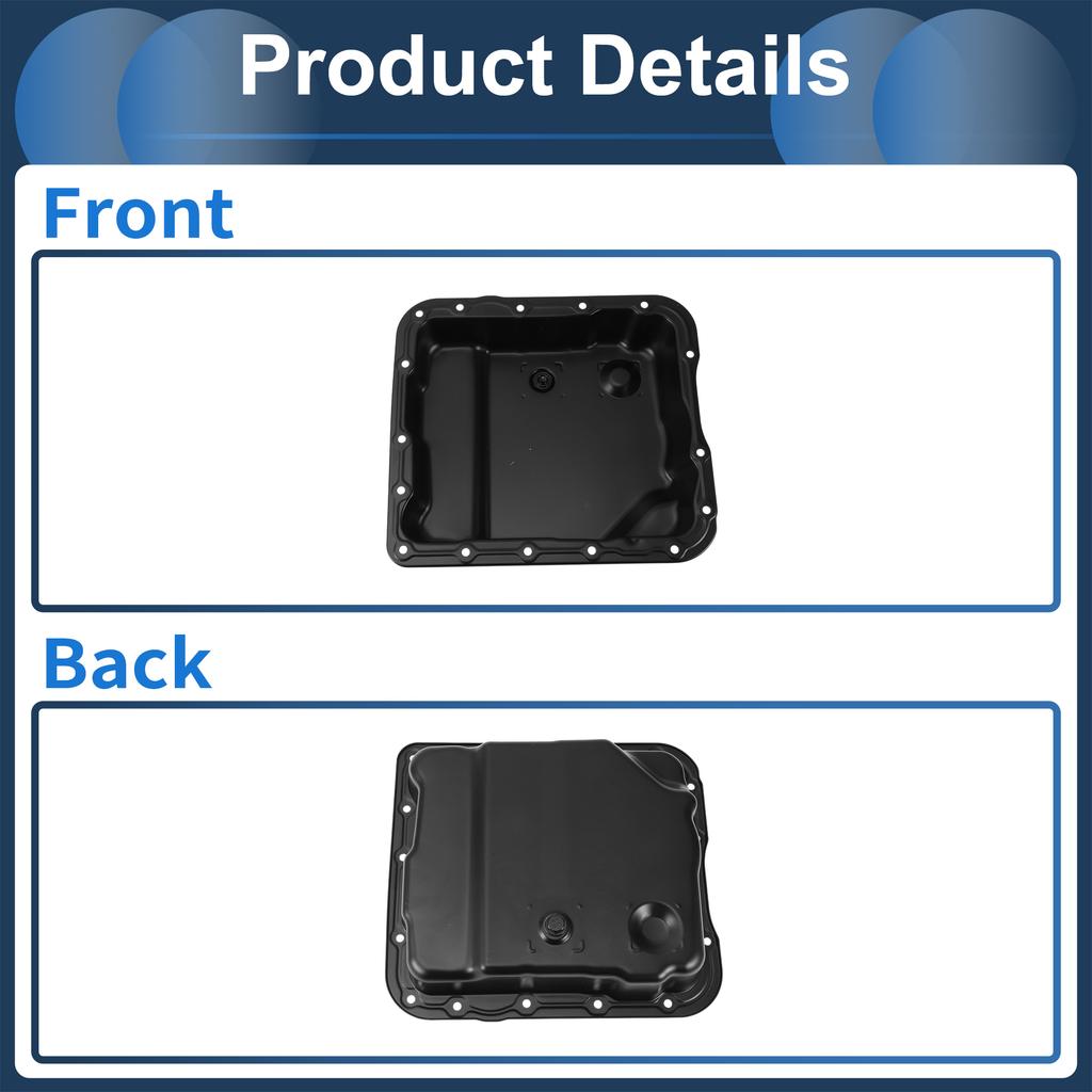 UXCELL Engine Oil Pan Oil Pan Sump Transmission Oil Pan No.24209295/24215535/24229658 for Chevrolet Suburban 1500 2007-2008