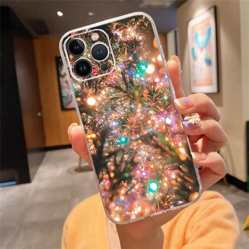 Christmas Art Phone Case For iphone 17 Pro Max 17 Air 16 15 14 13 Pro Max 15 16 Pro 15Plus Christmas Art