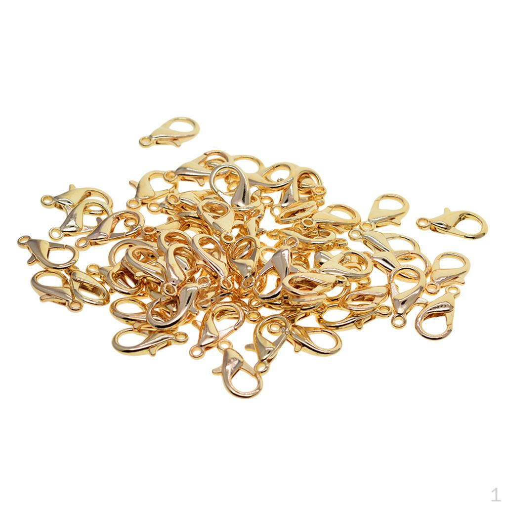 50 Lobster Claw Clasp Jewelry Making Accessory DIY Necklace Bracelet 18mm