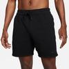 Nike Yoga Dri-Fit Textured Quick-Dry Sports Shorts Men Bottoms Black DX0927-010