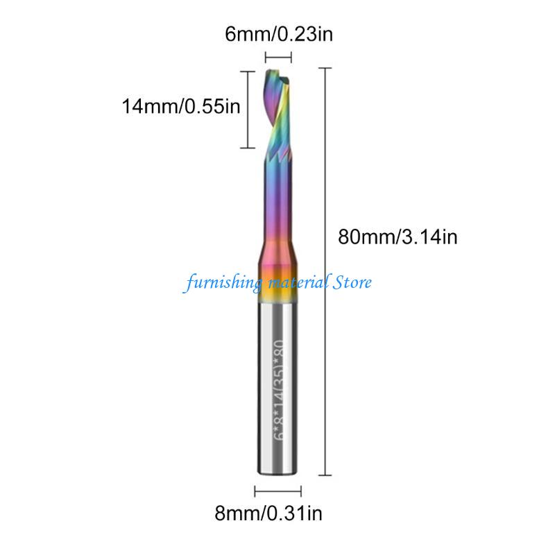 Y5GD Professional Single Flute End Mill Coated Tungstenic Metal Single Flute