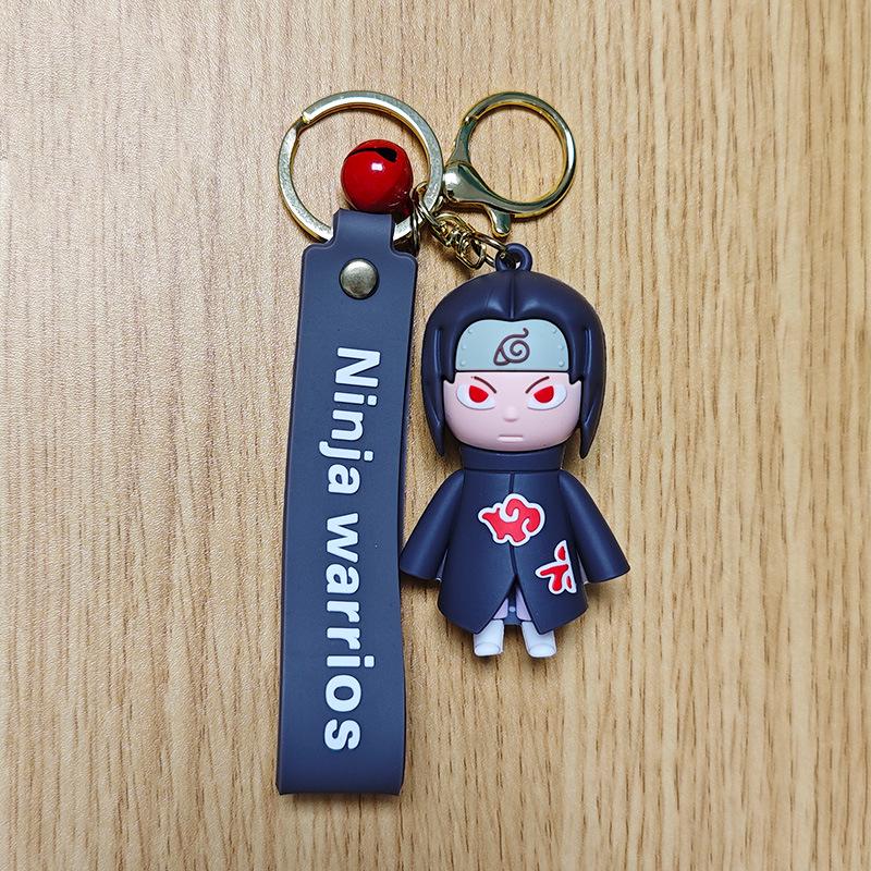 Naruto Character Keychain: Naruto, Hinata, Kakashi, Sasuke, Jiraiya Pendant Doll Keyring