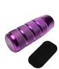Aluminum Metallic Shift Universal with Spider Mat R-STYLE Knob, Fit, 5MT, (Purple)