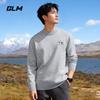 GLM Men's Fleece-Lined Mock Neck Pullover Sweater