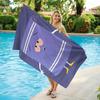 1pc Fun Cartoon T-Shaped Beach Towel Quick-drying Super Absorbent Suitable for Beach Pool GymSummer Gift for Friends Funny Emoji