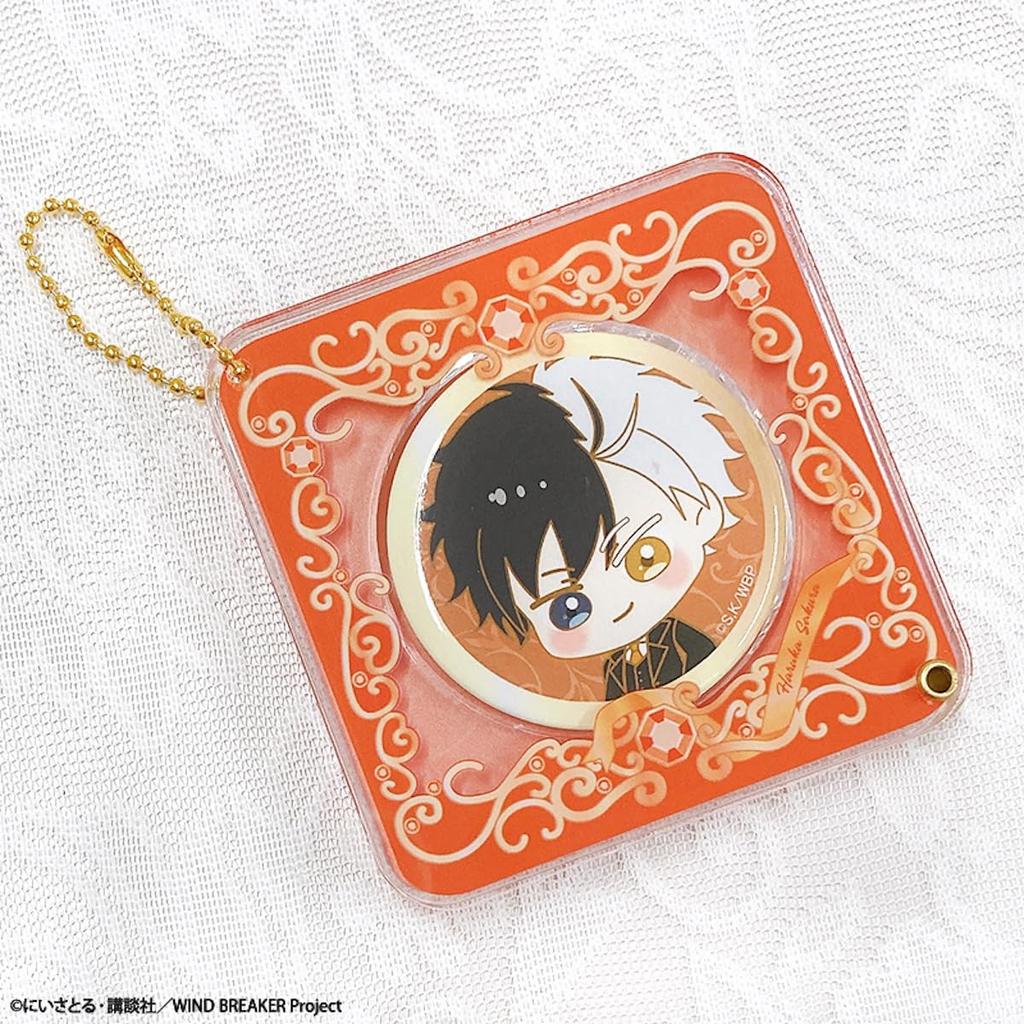Anime [WIND BREAKER] Acrylic Frame & Can Badge Set  Sakura Haruka [Product]
