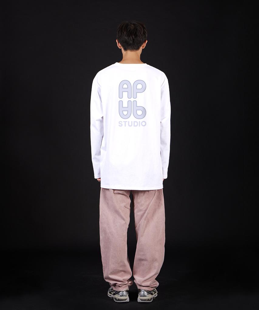 ASTRAL PROJECTION Ap Ap Oversized Long Sleeve T-Shirt_White