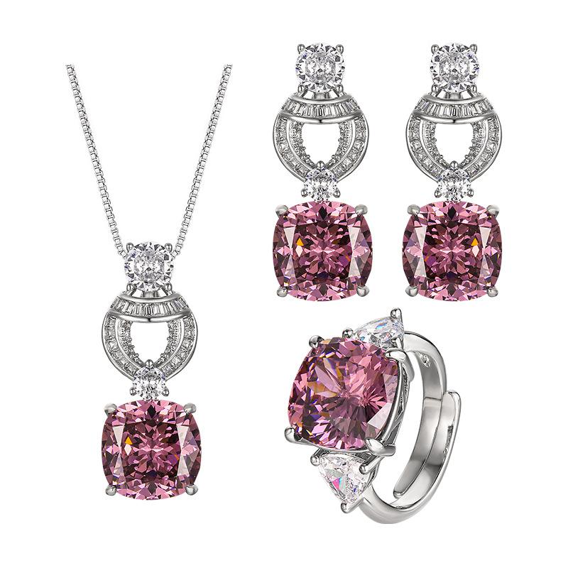 Jewelry Copper Bottom Gold-Plated Simulation Bird'S Nest Cut Dry Rose Retro Temperament Set Main 12 * 12