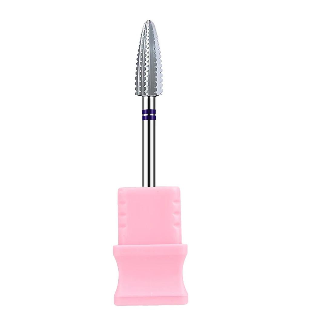 1 or 2 Pcs Tungsten Nail Drill Bits Rotate Electric Milling Cutters For Manicure Machine Quick Removal