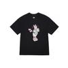 New MLB X Disney Collaboration T Shirts Unisex Black 3ATSD0114-50BKS