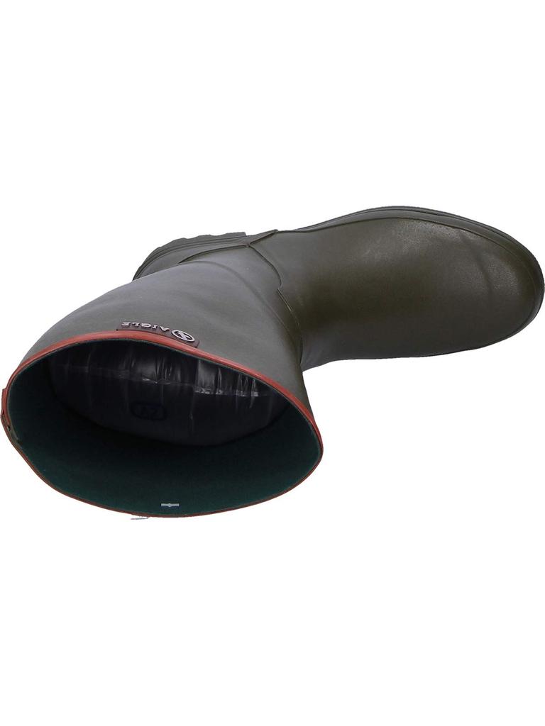 Aigle Official Chambord Pro 2 Khaki Rubber Rain Boots Men's