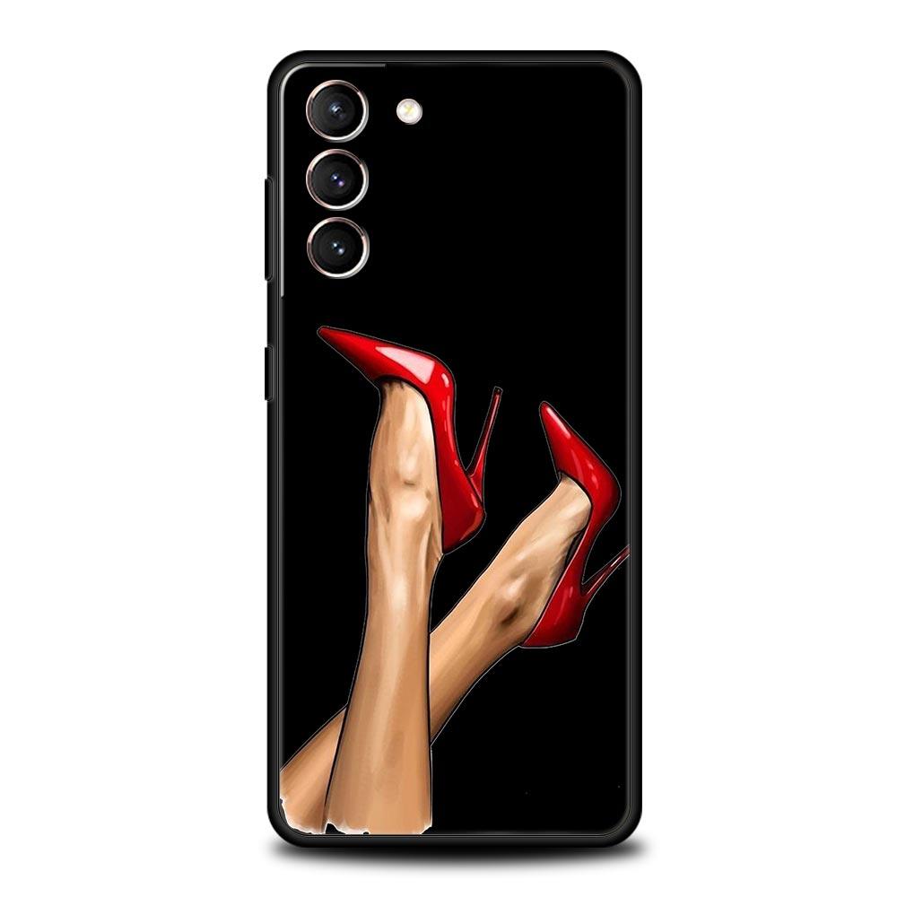 Girl Women Coffee Miss Phone Case For Samsung Galaxy S25 S24 S23 S22 S20 Ultra S21 FE 5G S10 Plus S10E Soft TPU Cover