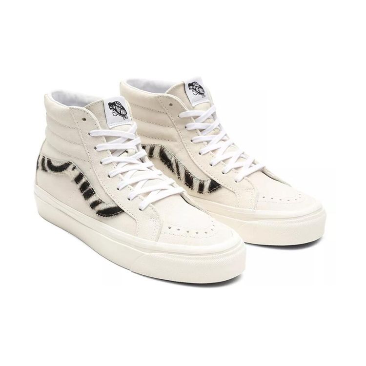 Vans Sk8-Hi 38 DX Anaheim Factory - True White Zebra Unisex Sneakers VN0A38GF4UX