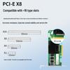 BOYANG Intel XL710 40G QSFP+ PCIe X8 Single Port Server Network Adapter