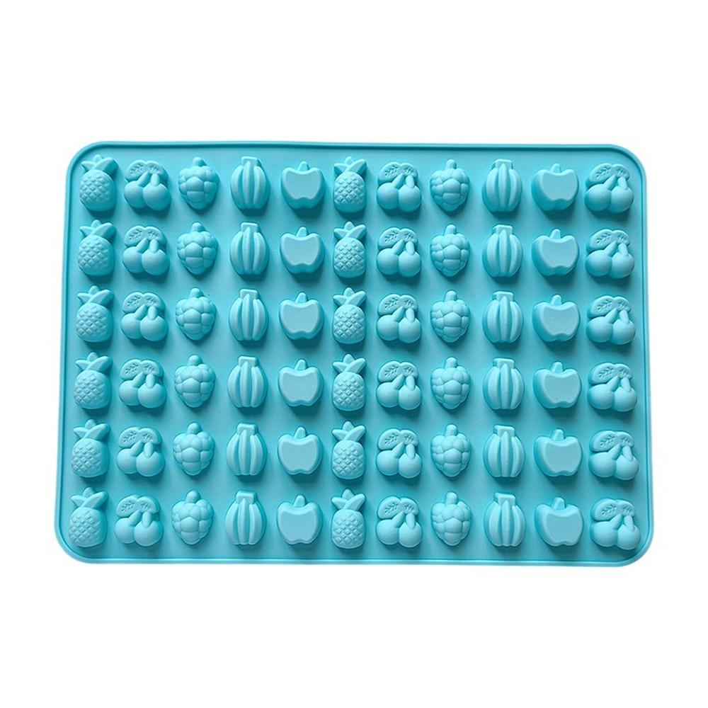 

Cherries Shape Candy Molds 66 Cells Pudding Mould New Gummy Molds Trays Kitchen Tools синий