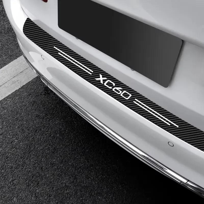 Car Trunk Door Sill Protection Sticker Cover Anti-scratch Decals For XC60 2009 2010 2011 2012 2013 2014-
