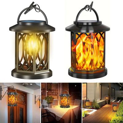 Solar Light Outdoor Garden Flame Lamp Automatic Charging Energy Saving IP65 Waterproof