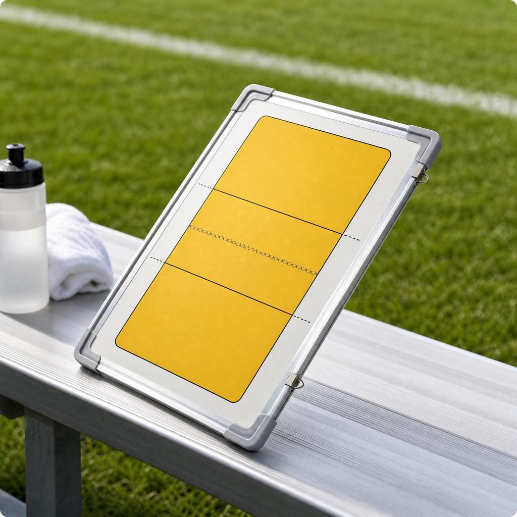 Portable Volleyball Board Wipe Clean Whiteboard