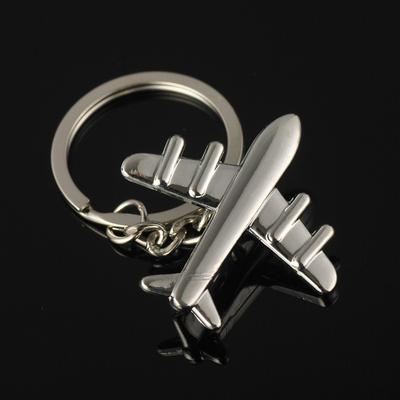 Kreative Retro 3D Flugzeug Metall Schlüsselanhänger Anhänger Schlüsselanhänger Schlüsselanhänger Schmuck