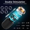Automatic Male Masturbator Cup Telescopic Vibration Realistic Artificial Penis Exercise Stimulator Sex Toys for Men Adults
