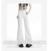 M1 Spicy American Mid-Low Waist Wide Leg Bell Bottom Jeans for Women