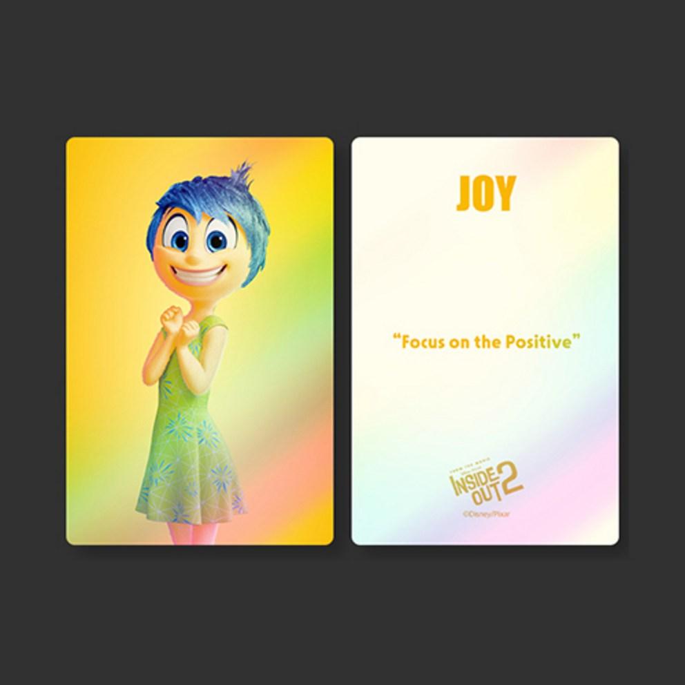 Disney Inside Out 2 Conjunto de Photocard Holográfico de 9