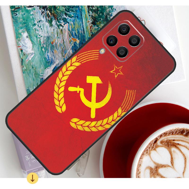USSR Flag Soviet Union Case For Samsung Galaxy M54 M23 M20 M32 M52 M56 M16 M36 M34 M14 M35 M55 M15 M11 M31 M13 M53