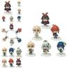 Exquisites 6-teiliges Set Genshin Impact Actionfiguren mit Klee Paimon und mehr für Sammler