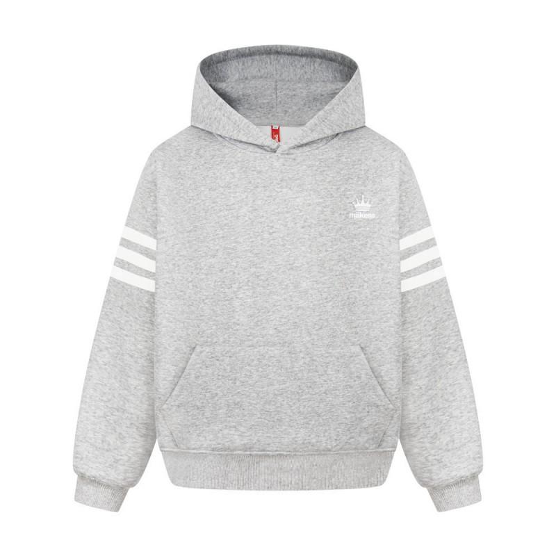Mens Graphic Embroidery Hoodie Loose Fit Streetwear Sweatshirt Fall
