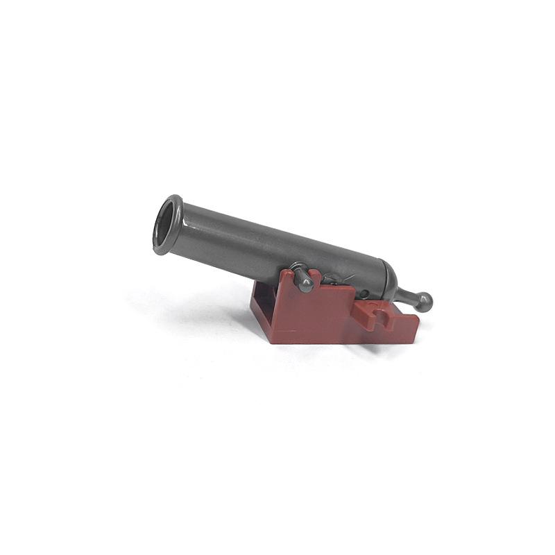 

Средневековая военная пушка, маленькая фигурка солдата, строительный блок, пиратский корабль, артиллерийская сцена, украшение, игрушка