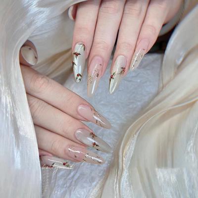 New Style of Hand-wearing Nail Patches for Advanced Cat Eye Hand-painted Manicure