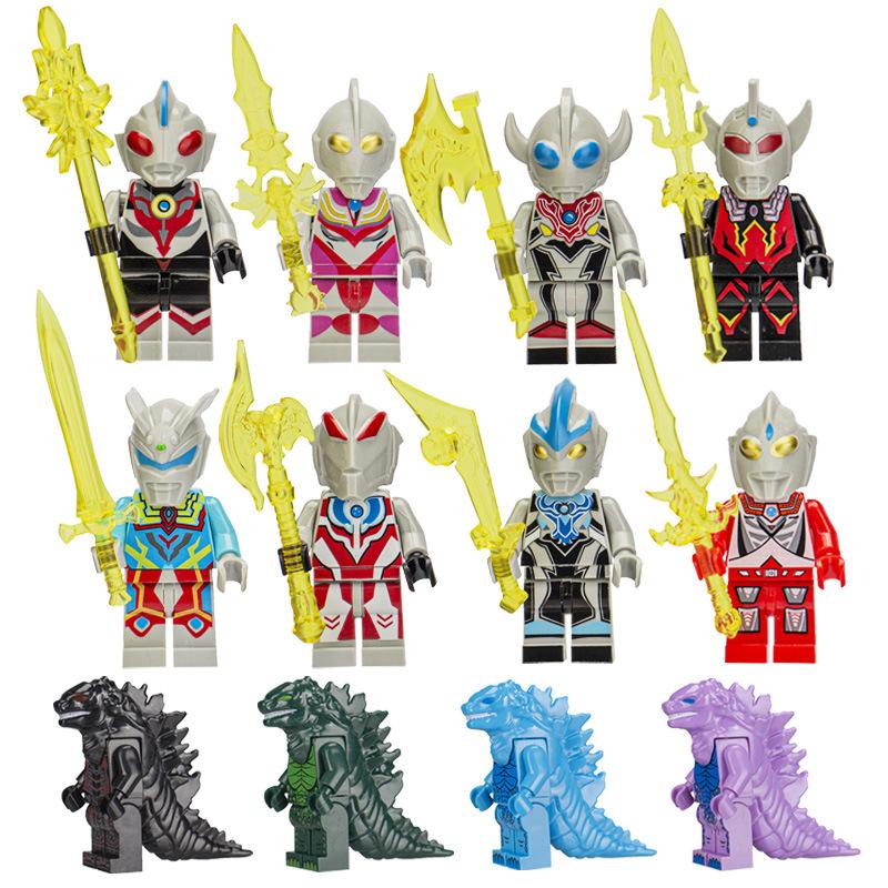 Super Hero Steel Spider Doll Building Block Puzzle Toy