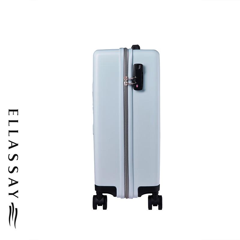 ELLASSAY Haze Blue 20-inch Carry-On Luggage