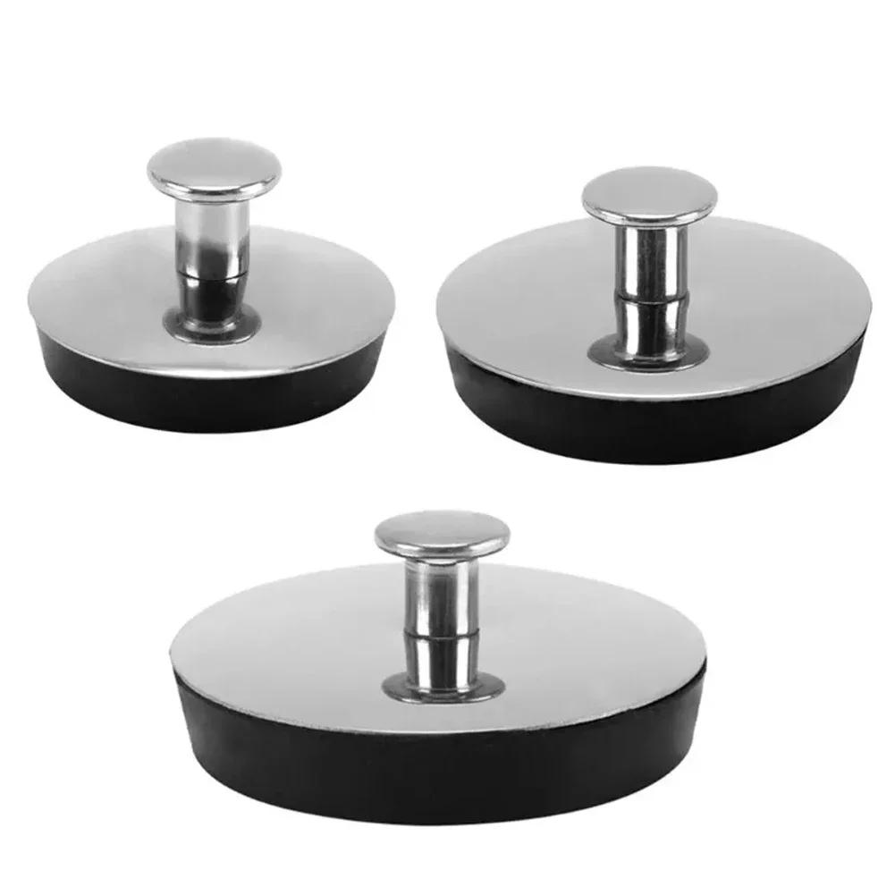 1Pcs Sink Drain Bath Plug Rubber Kitchen Bathroom Accessory Drain Stopper Water Easy To Use Bath Tub Caps Bathroom Washbasin