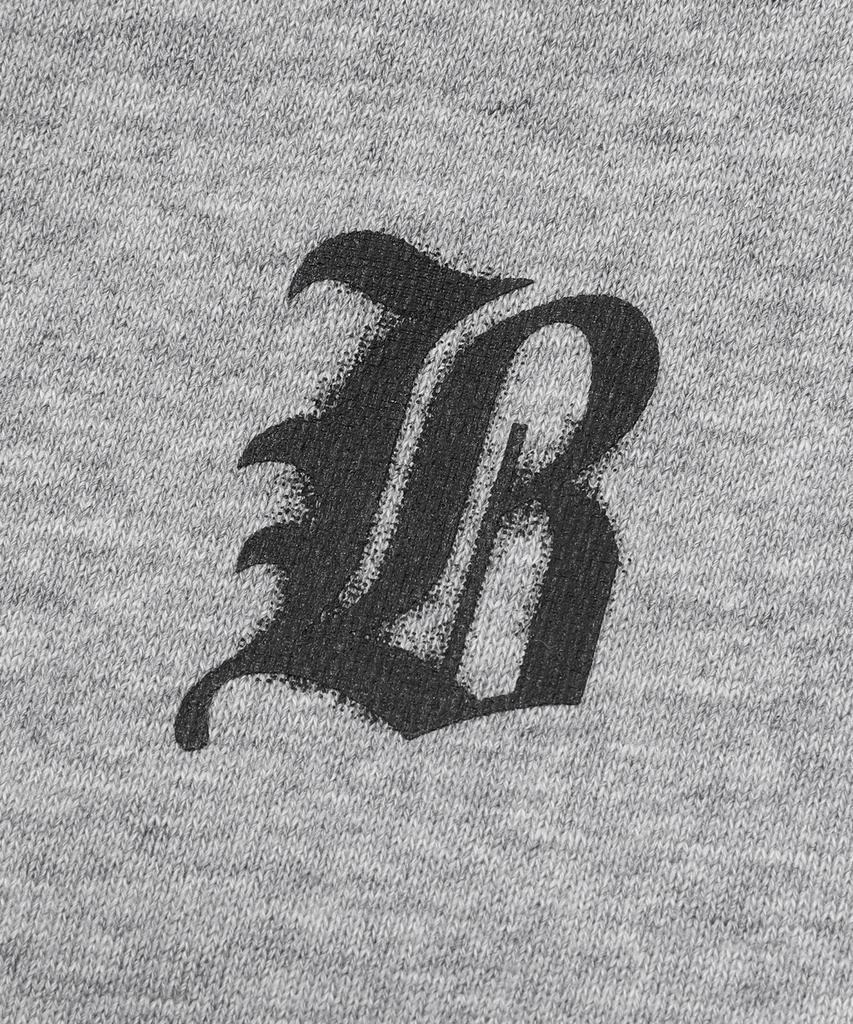 BEENTRILL B Gothic Logo Sweatpants (Melange Gray)