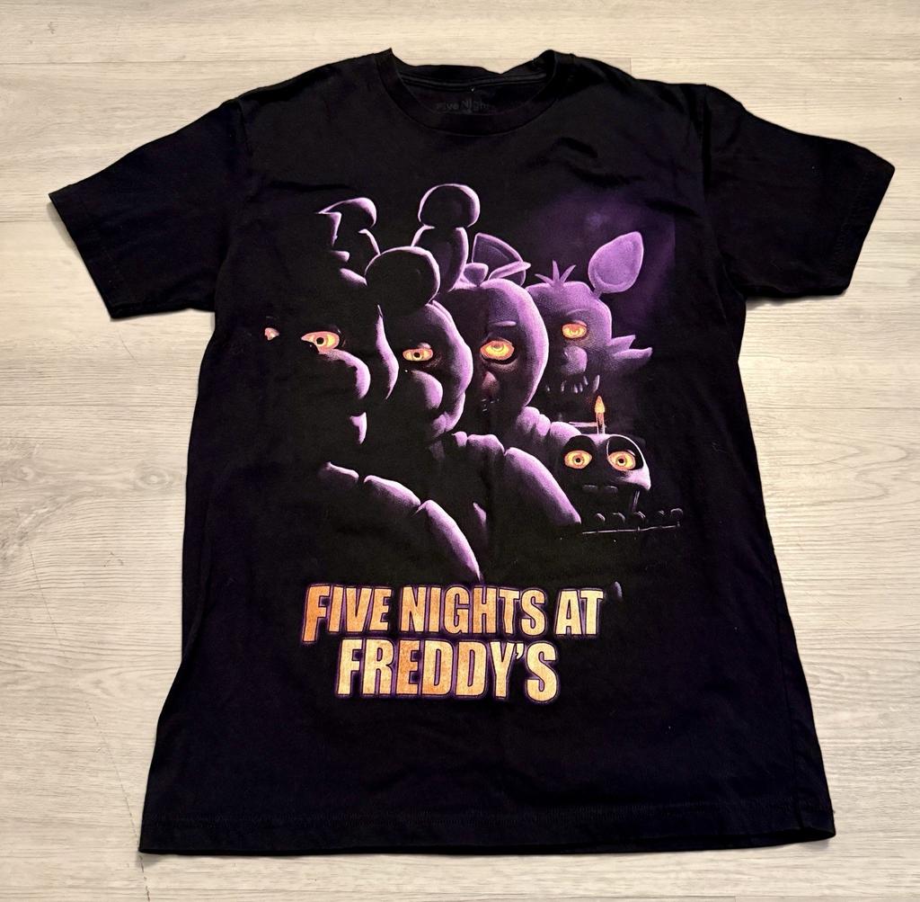 Five Nights At Freddys Movie Promo Shirt 2023 Rare Variant Size Med Adult Goth